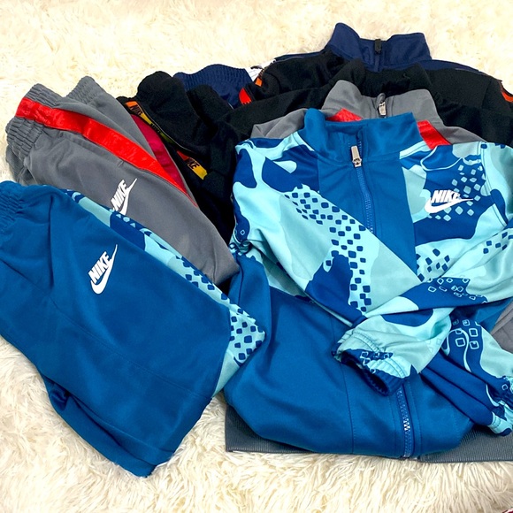 Nike Other - Nike Kids full zip jogger sets [Bundle of 5] 2-piece sets